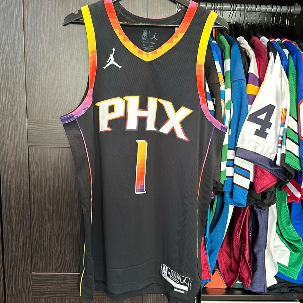 Devin Booker Phoenix Suns Jordan Brand Authentic NBA Jersey - Statement Edition